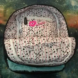 BETSEY JOHNSON furry narwhal hoodie backpack NWT sky blue LBWILLY ? Betsey Johnson | Bags | Betsey Johnson Furry Narwhal Hoodie  main image 2